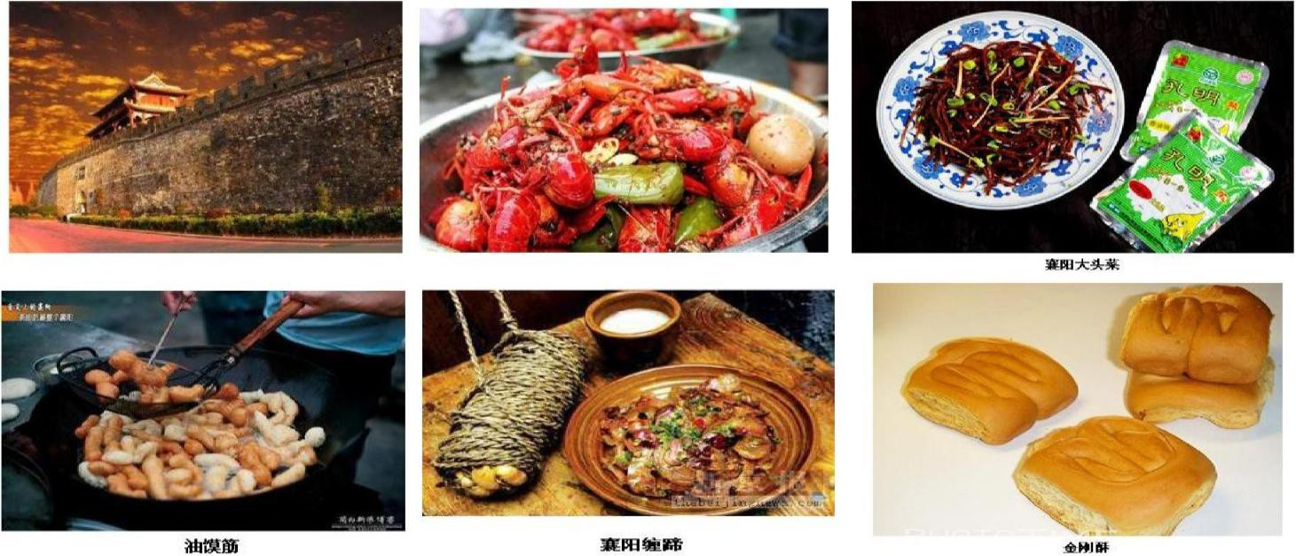 湖北古隆中、唐城、香水河、襄陽古城